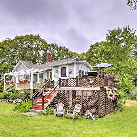 Charming East Boothbay Cottage With Large Yard! Exteriör bild