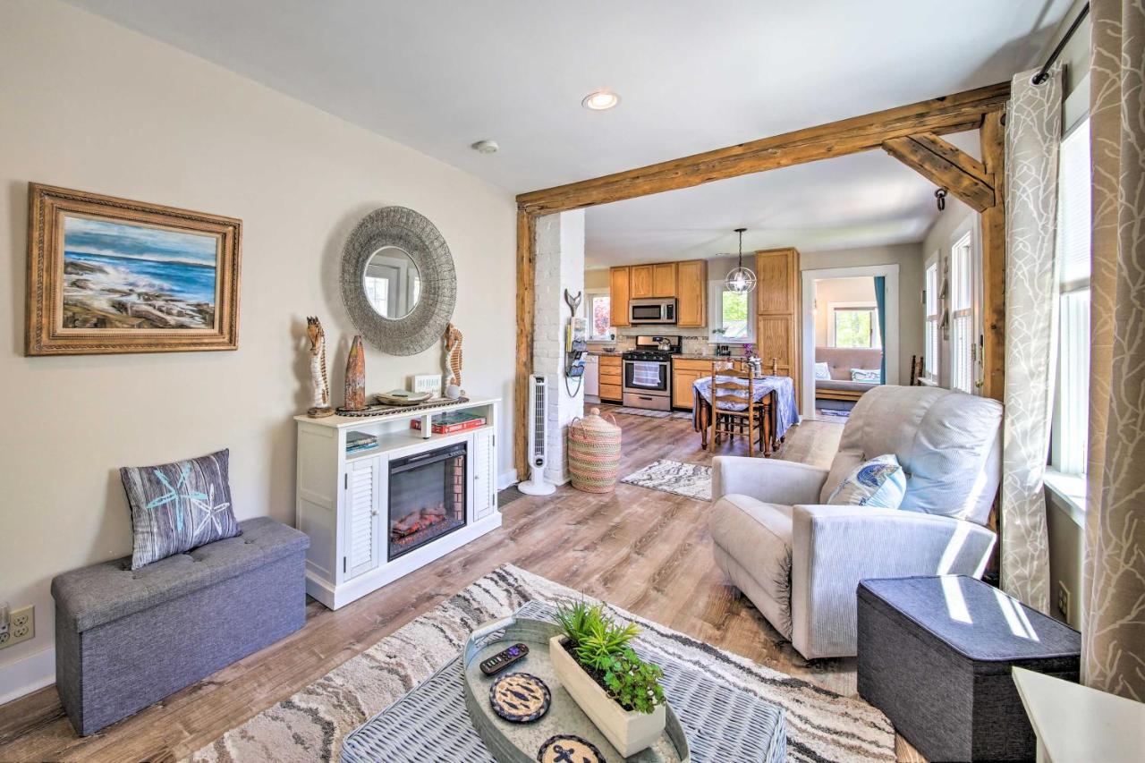 Charming East Boothbay Cottage With Large Yard! Exteriör bild