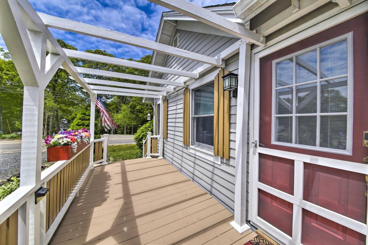 Charming East Boothbay Cottage With Large Yard! Exteriör bild