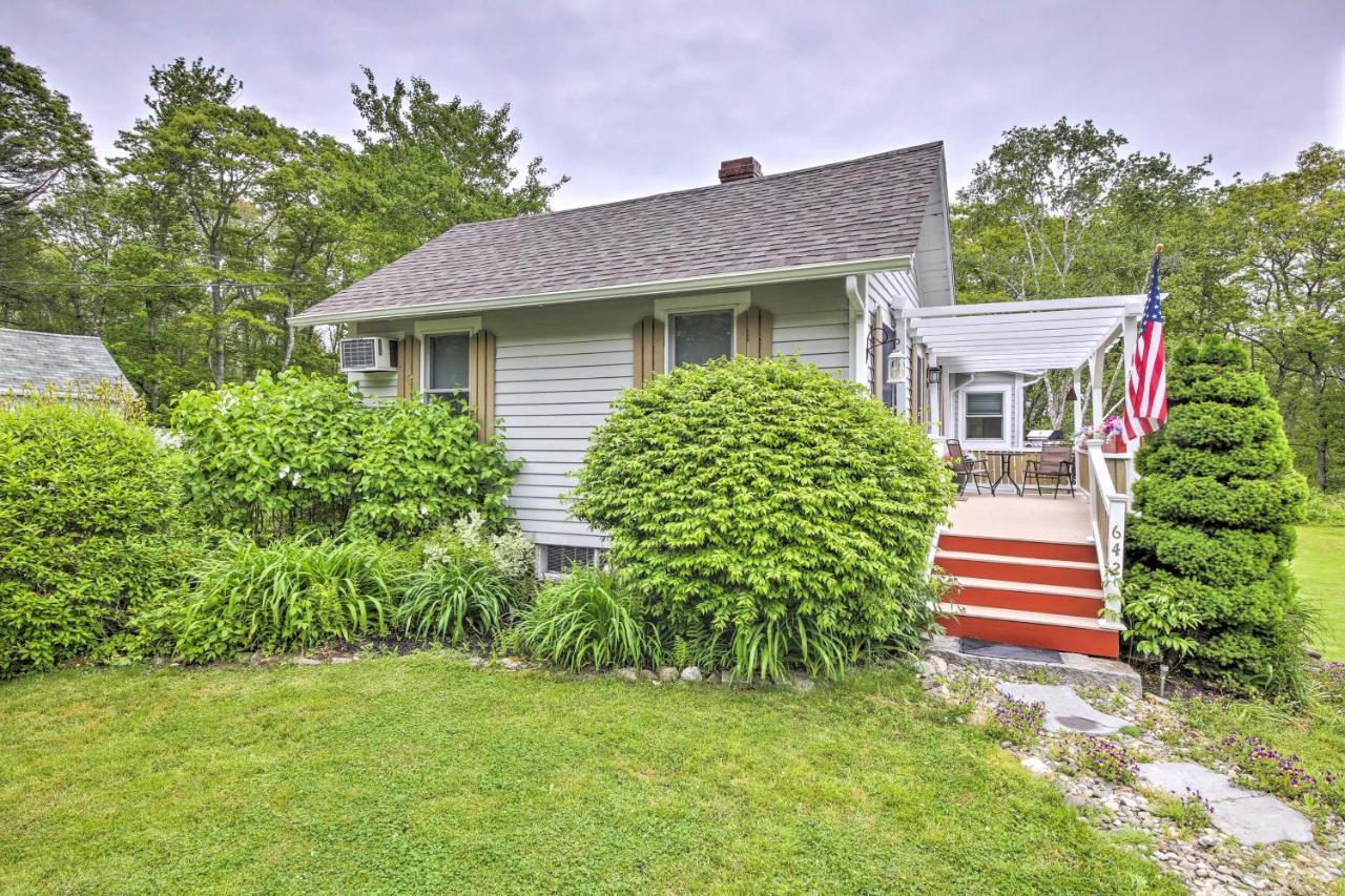 Charming East Boothbay Cottage With Large Yard! Exteriör bild