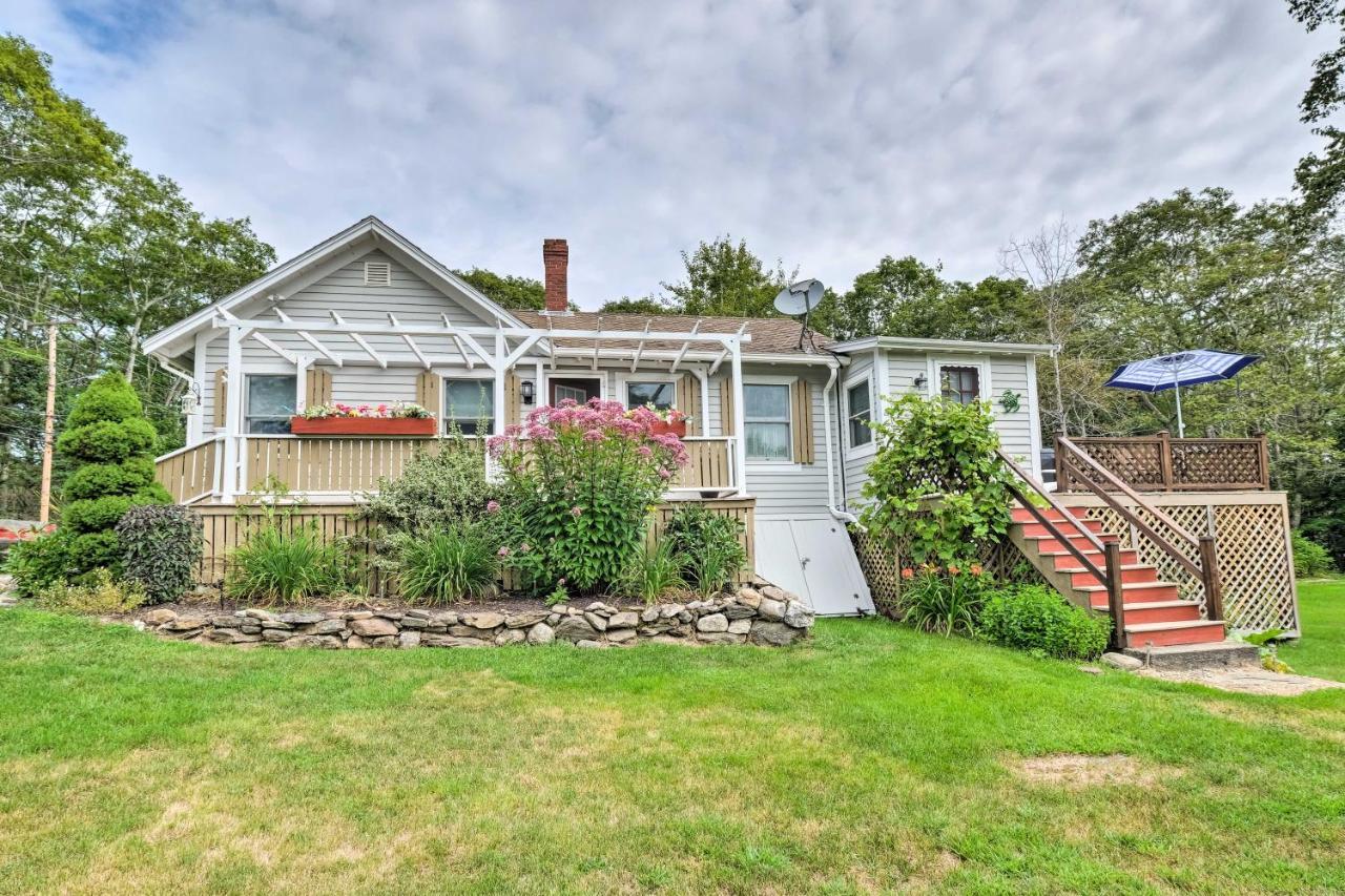 Charming East Boothbay Cottage With Large Yard! Exteriör bild